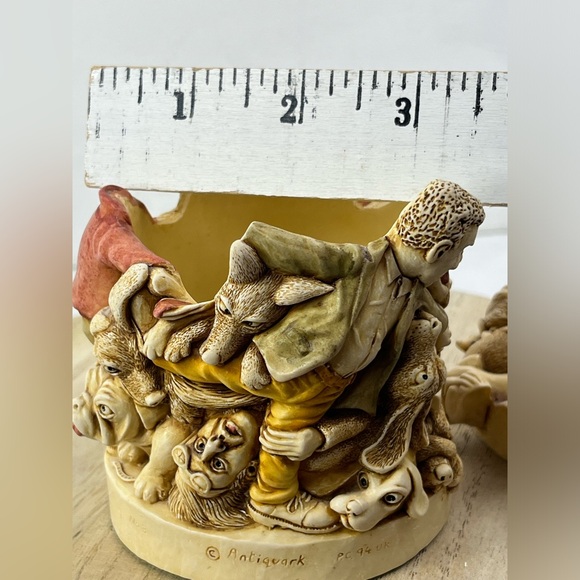 Trinket Box Harmony Kingdom "Mad Dogs & Englishmen" Antiquark 94 UK W/out Box - Picture 12 of 13